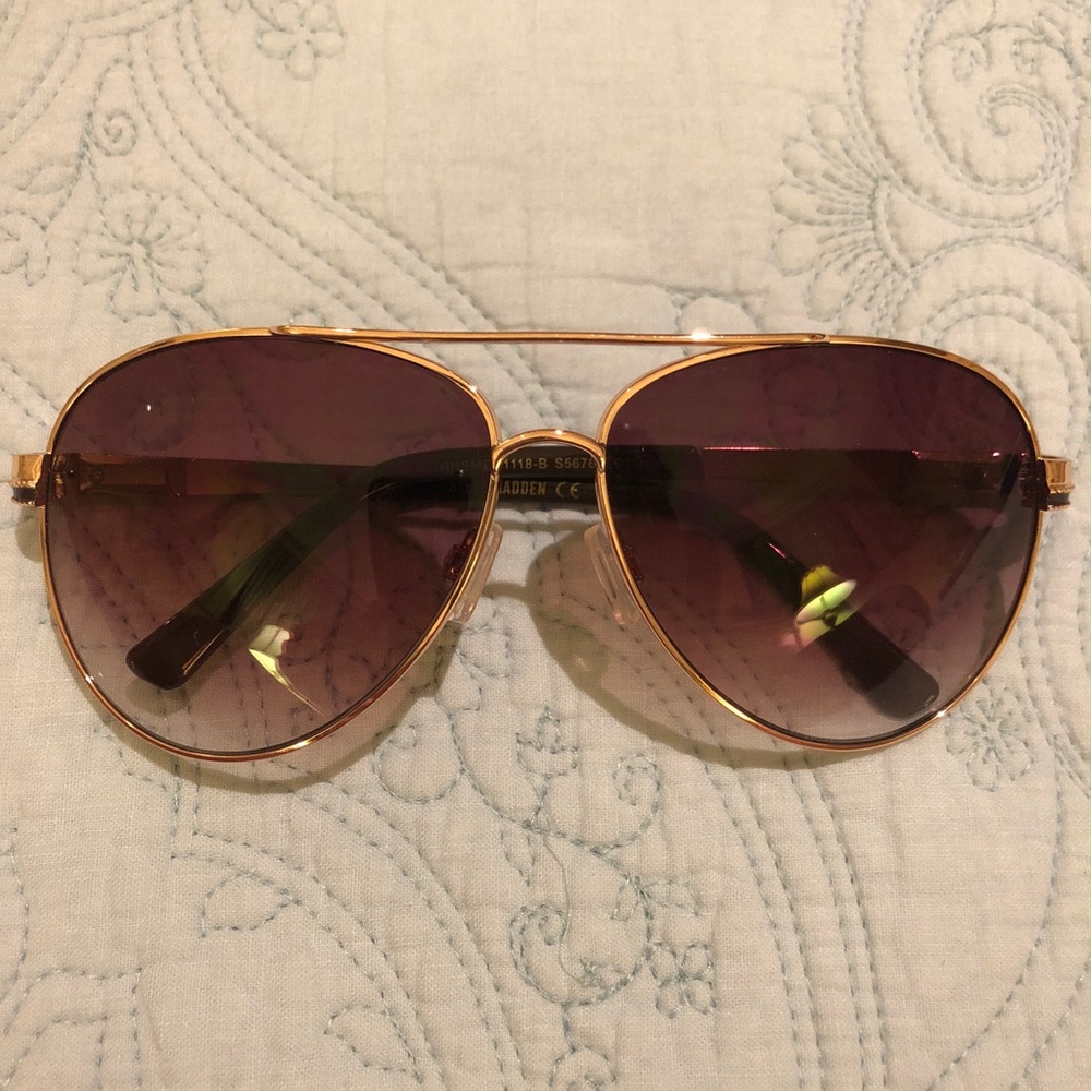 Steve Madden Gold Sunglasses